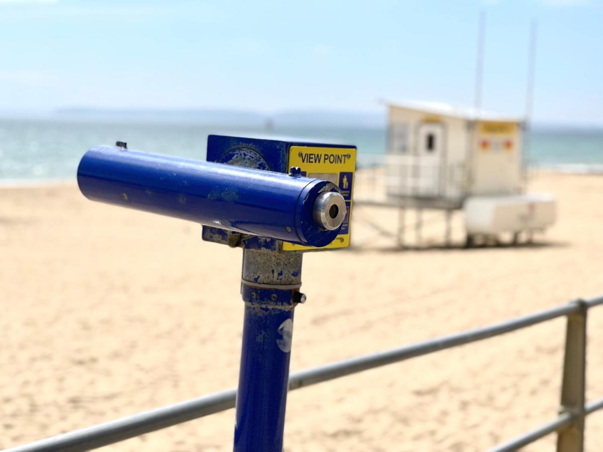 Sea View Family Stay By Beach Gym & Parking Bournemouth Exteriör bild